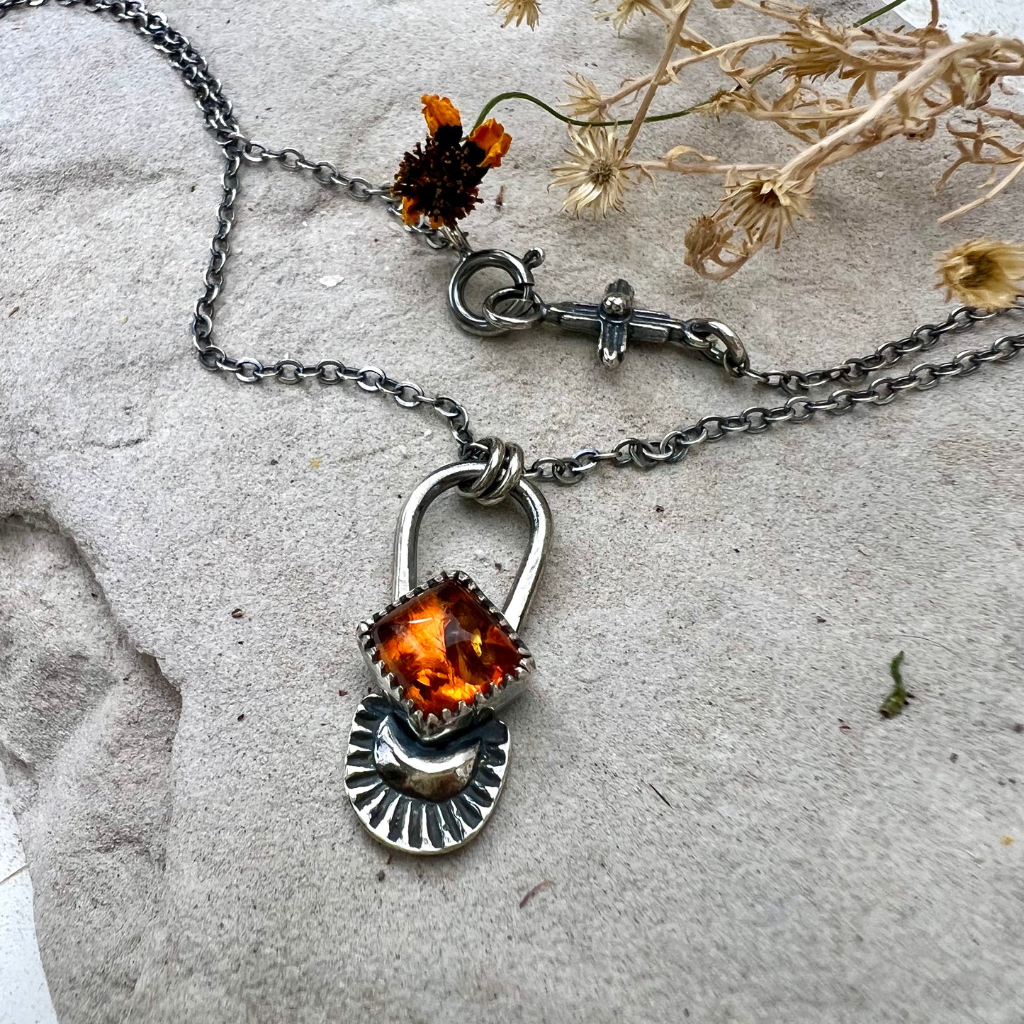 Petite Amber Necklace