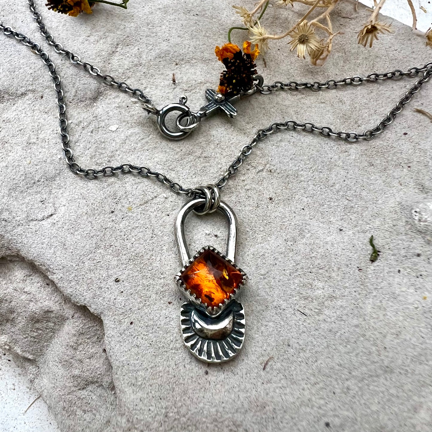 Petite Amber Necklace