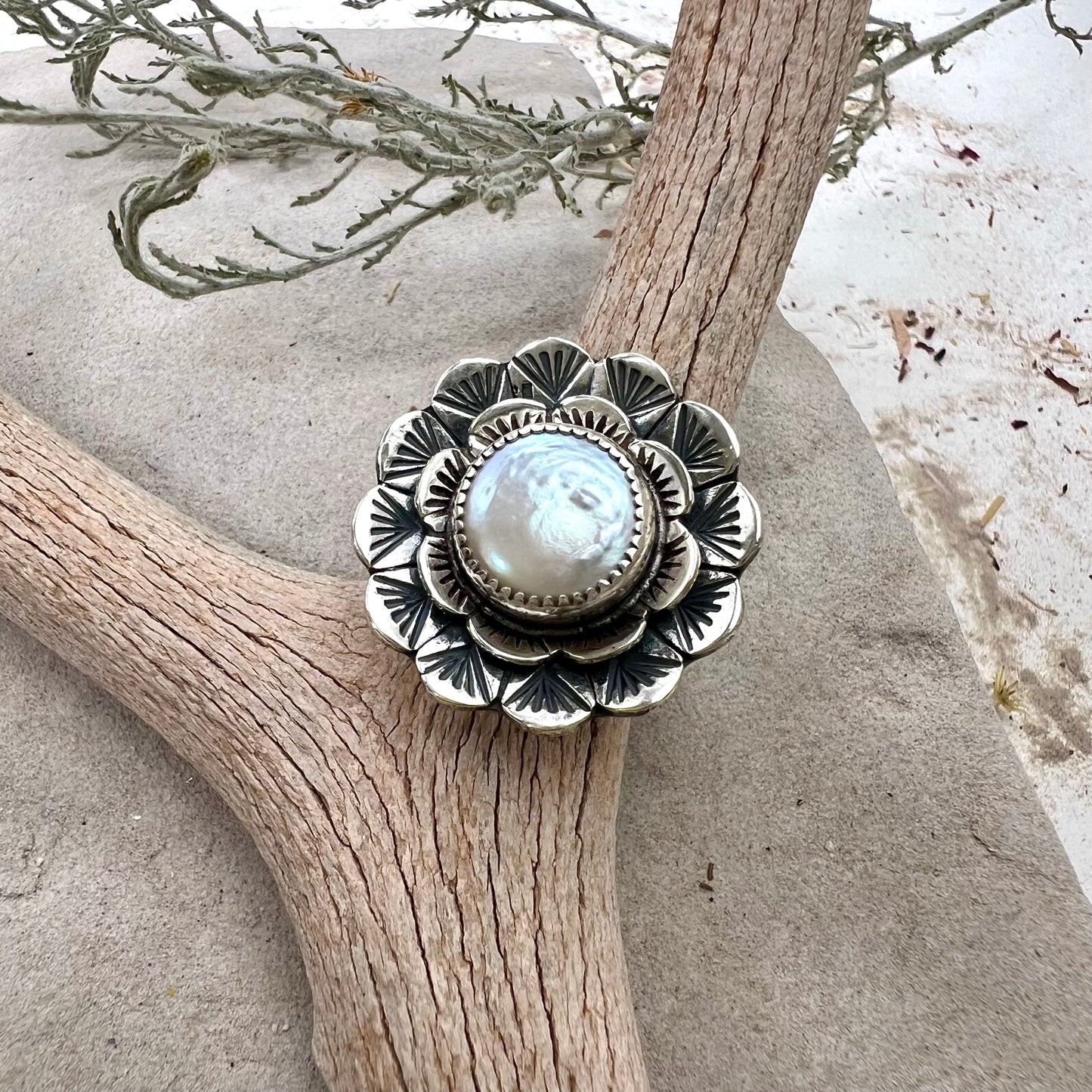 Pearl Blossom Ring