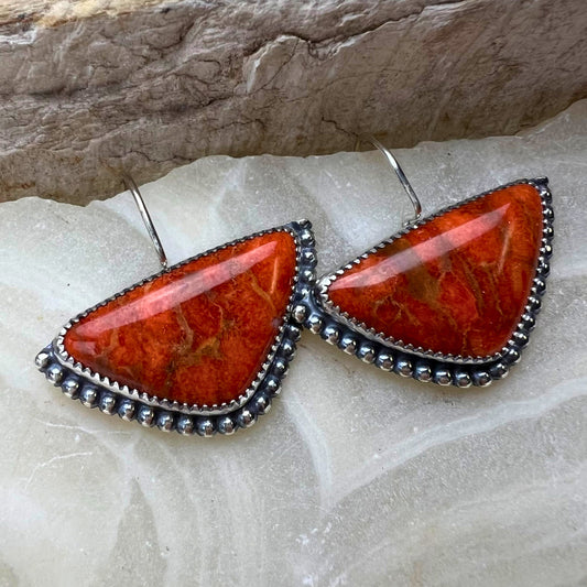 Coral Earrings