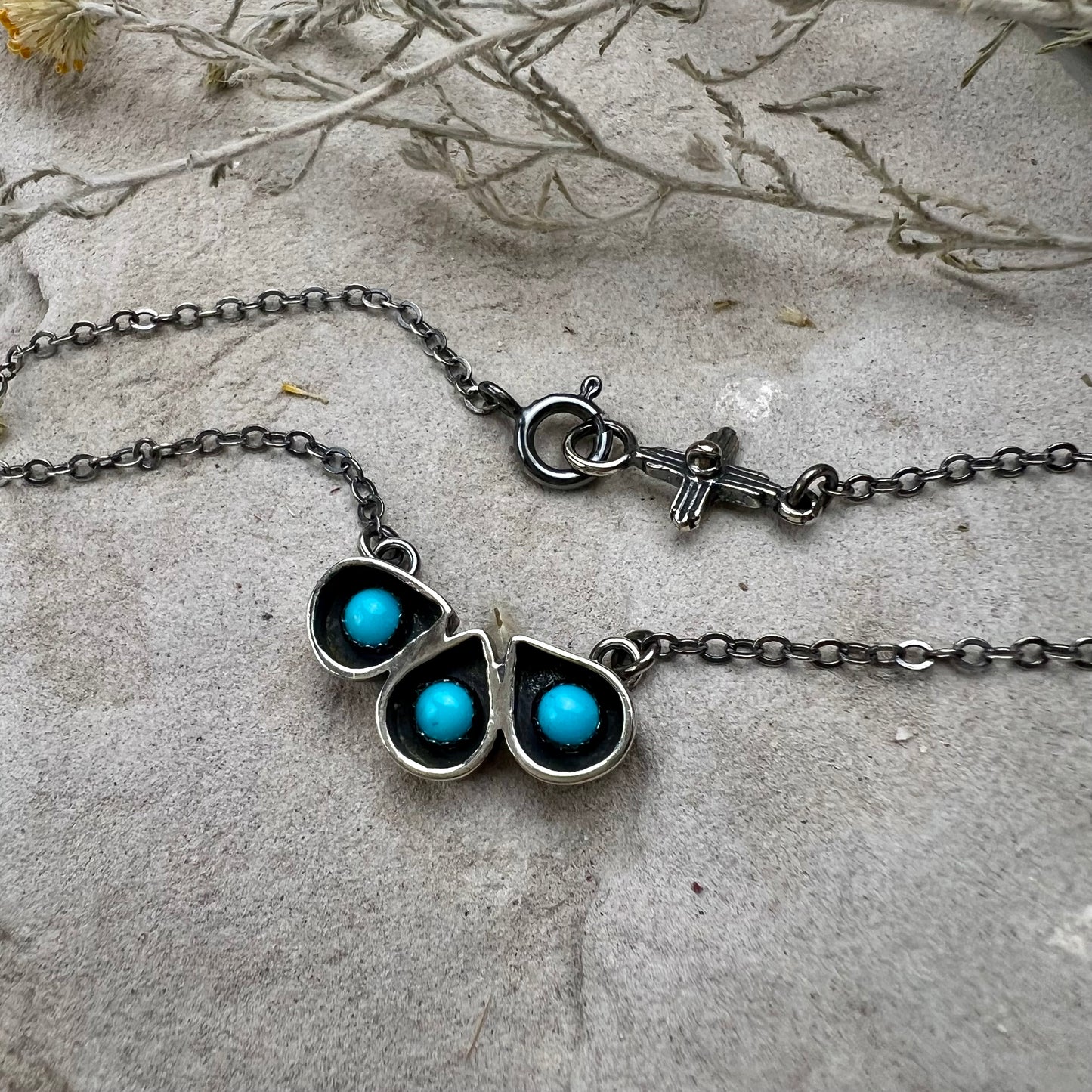 Turquoise Shadowbox Necklace