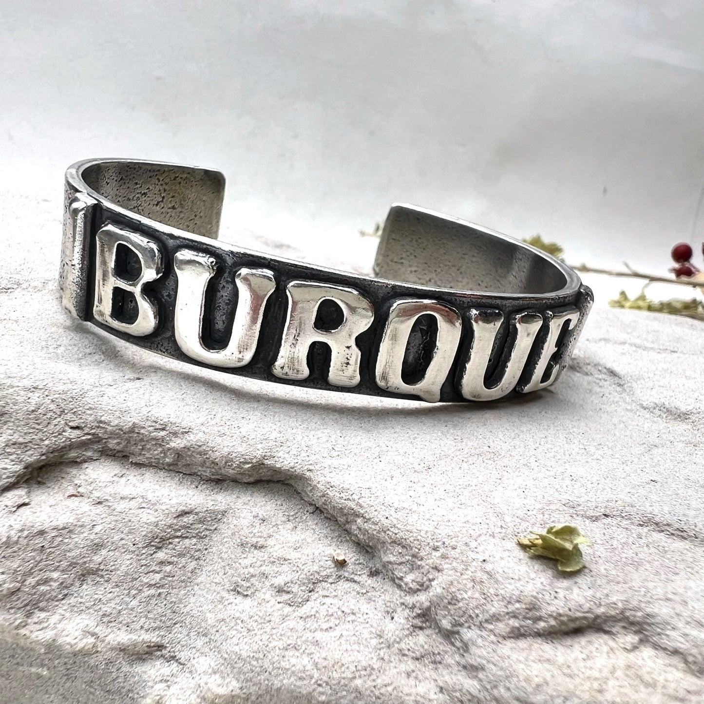 Limited Edition: Sterling Silver Burque Cuff