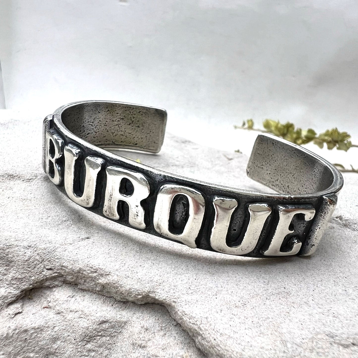 Limited Edition: Sterling Silver Burque Cuff