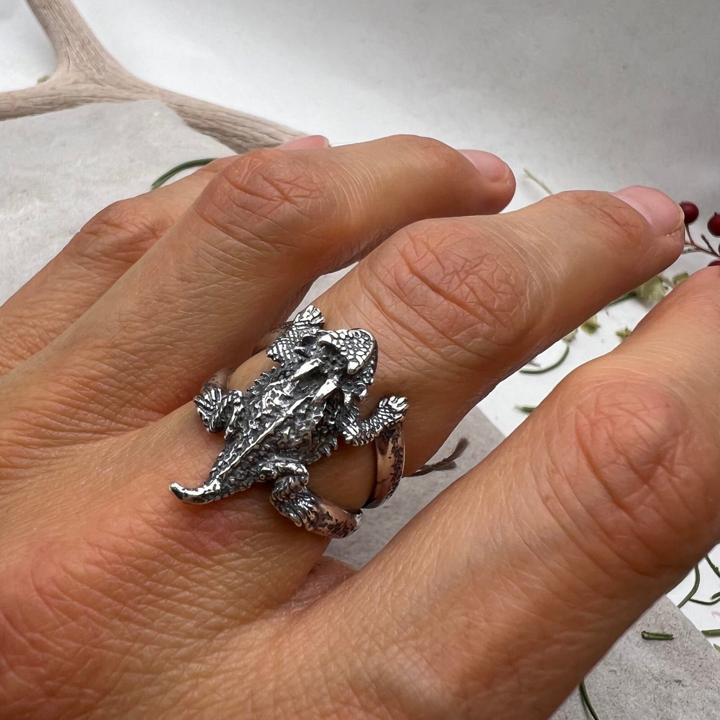 Horned Toad Ring