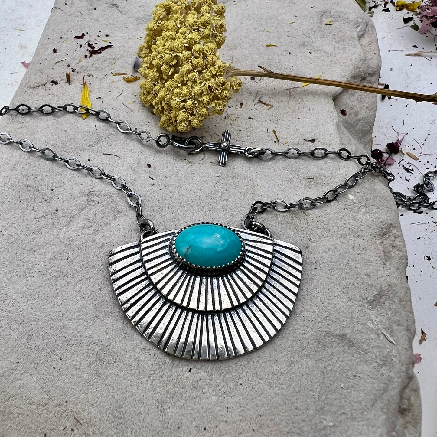 Turquoise Desert Rainbow Necklace