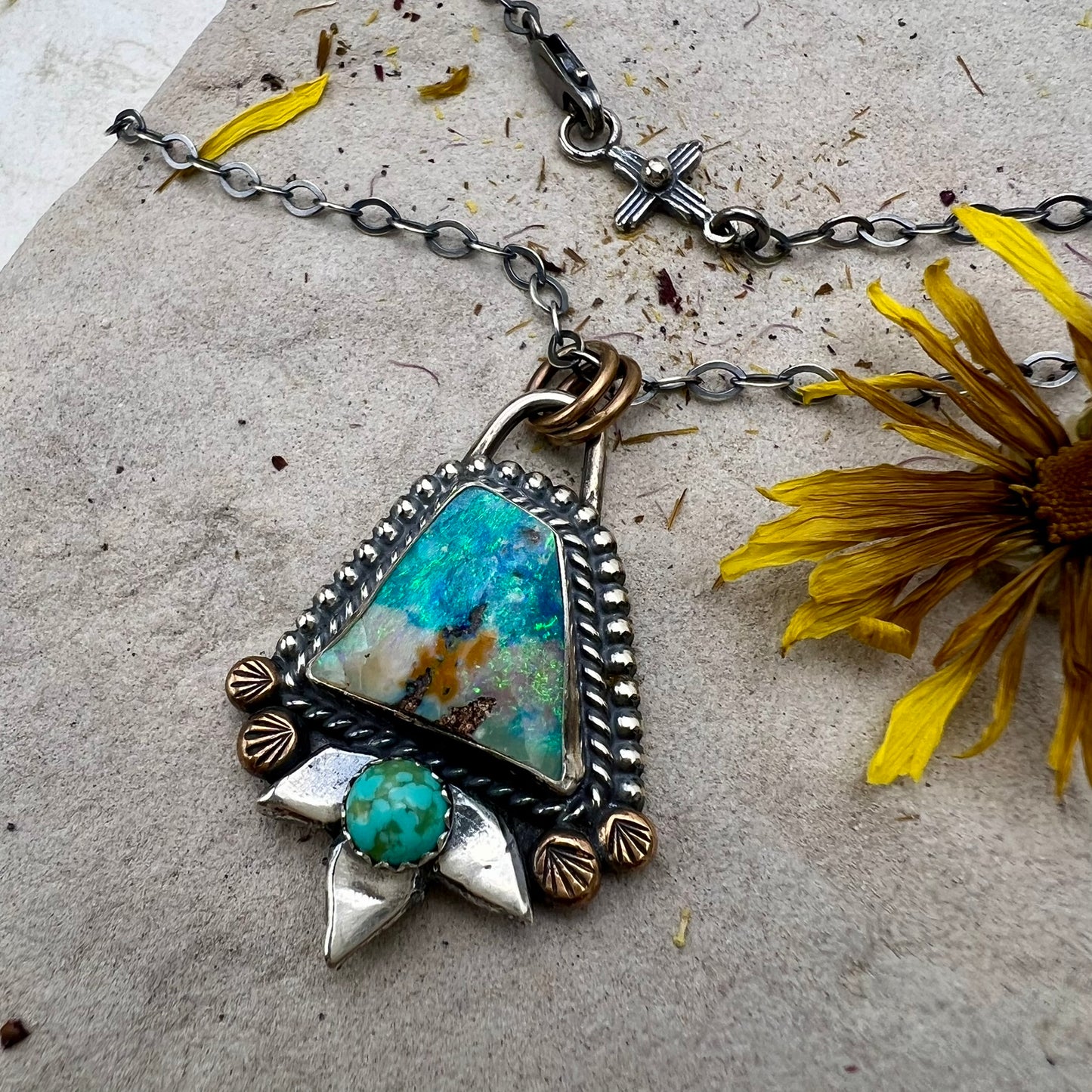 Boulder Opal Necklace