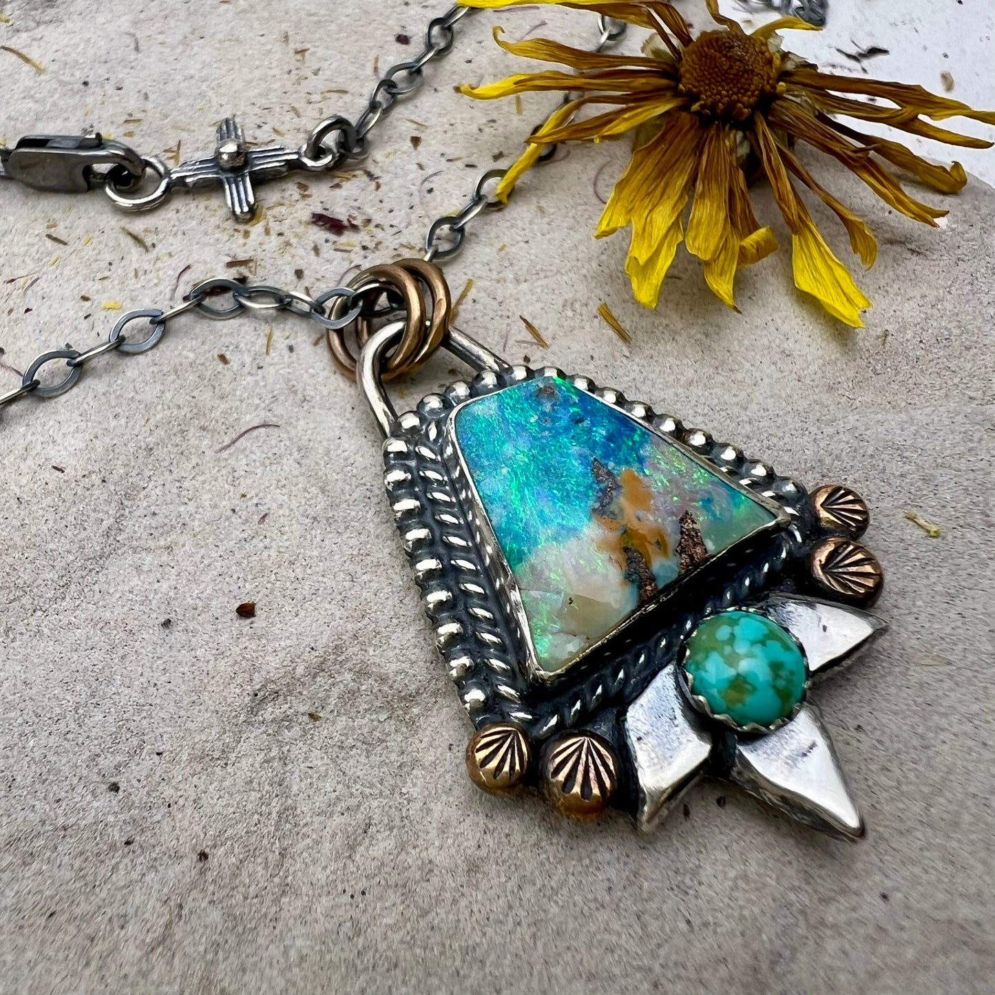Boulder Opal Necklace