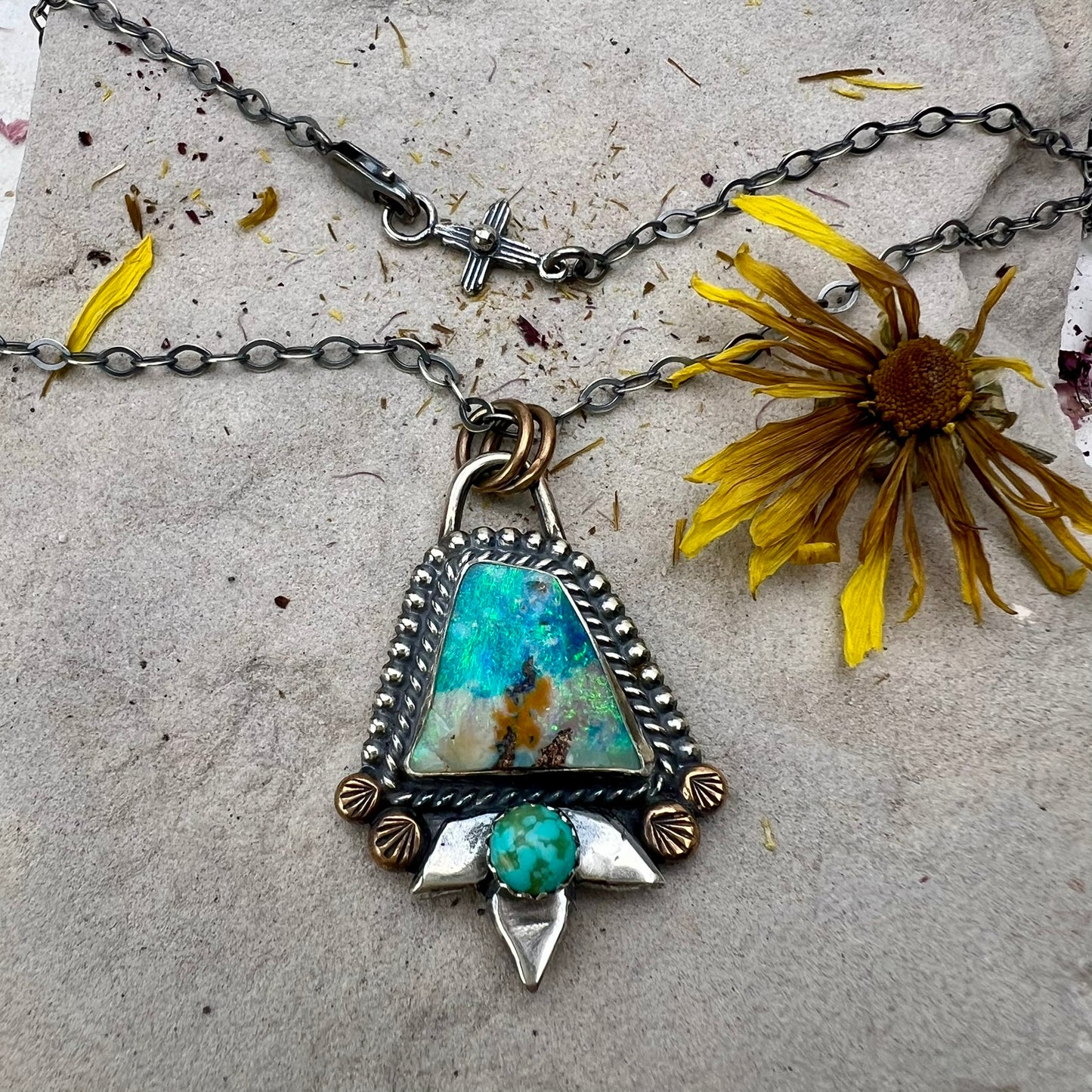 Boulder Opal Necklace