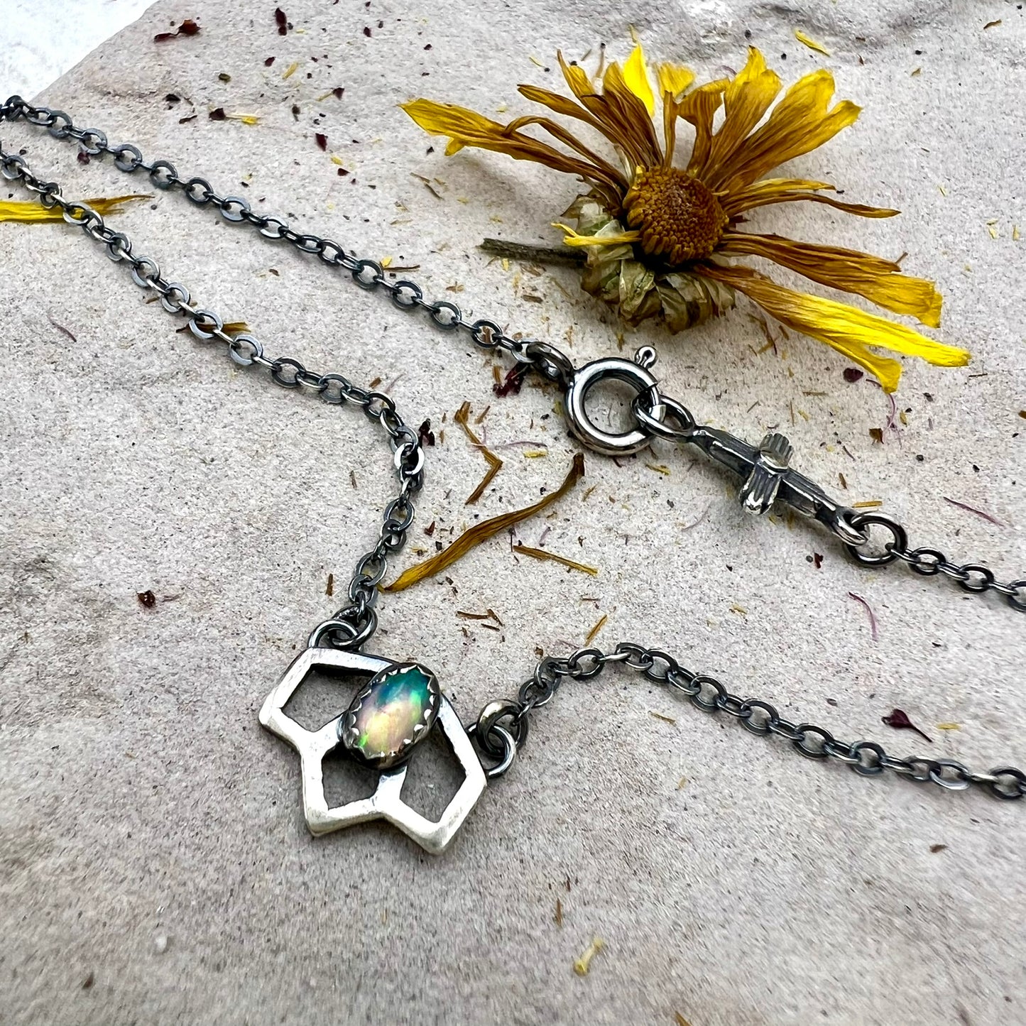 Tiny Sage Necklace
