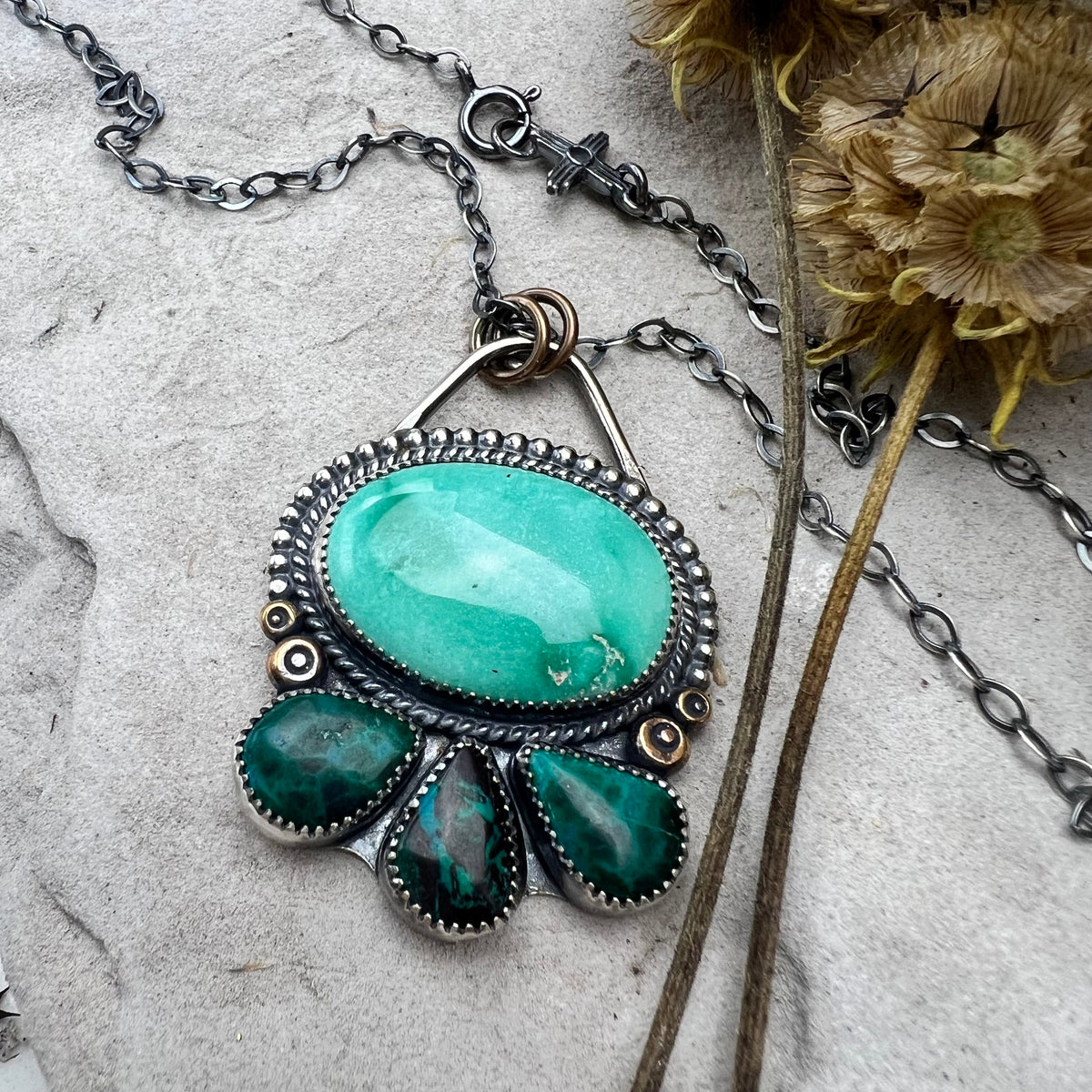 Turquoise Statement Necklace