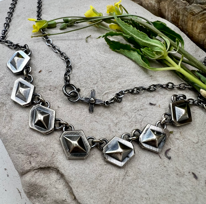 Linked Ingot Necklace