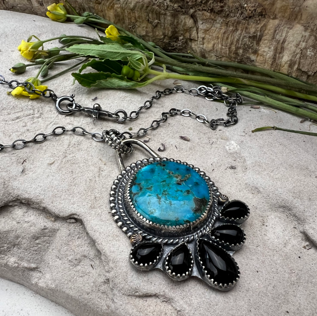 Turquoise Statement Necklace