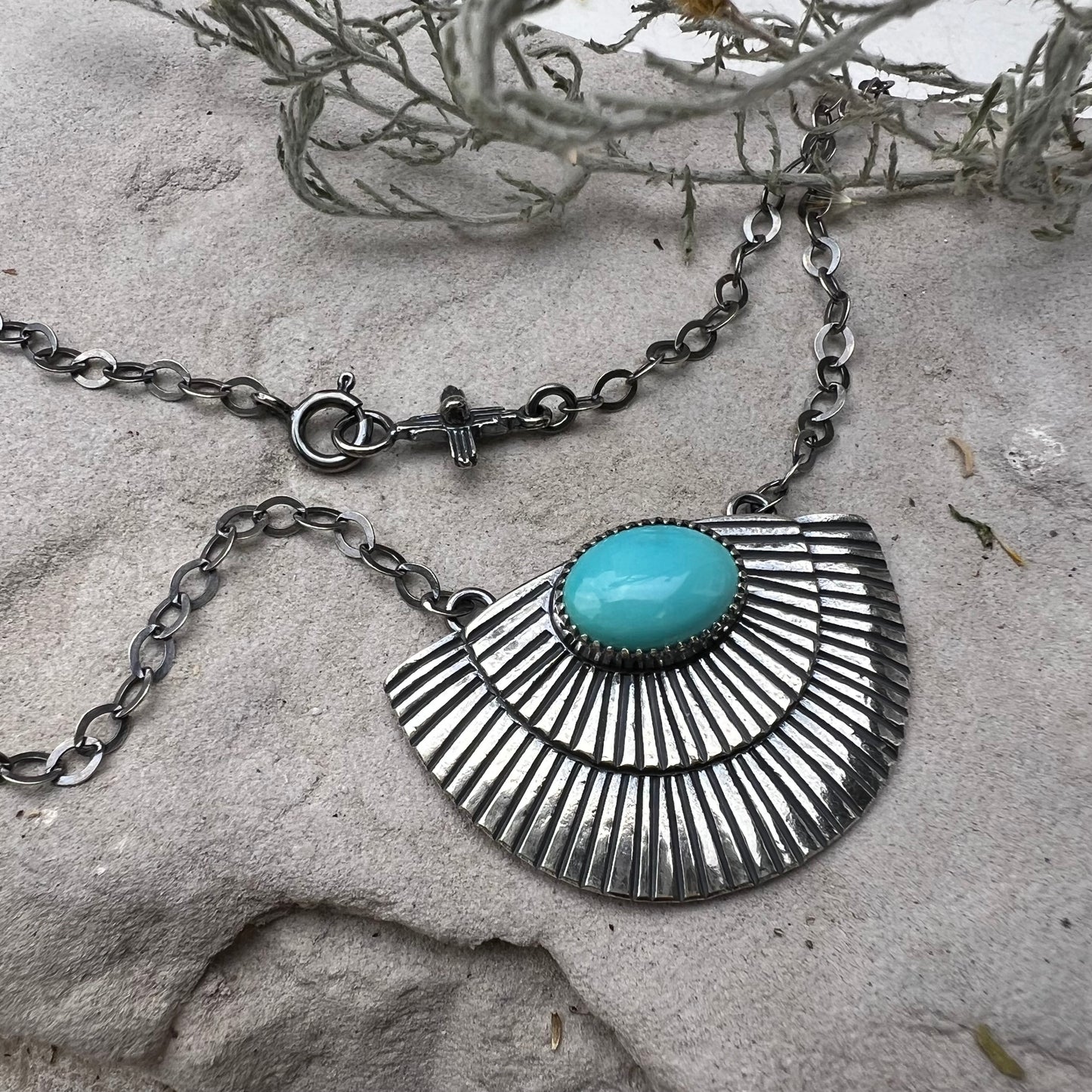 Turquoise Desert Rainbow Necklace