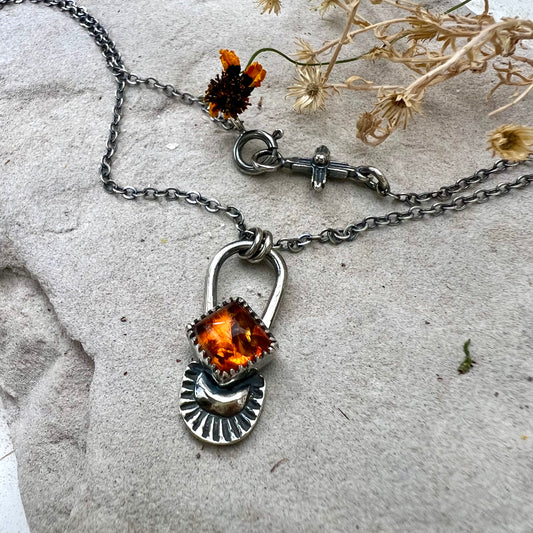 Petite Amber Necklace
