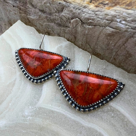 Coral Earrings