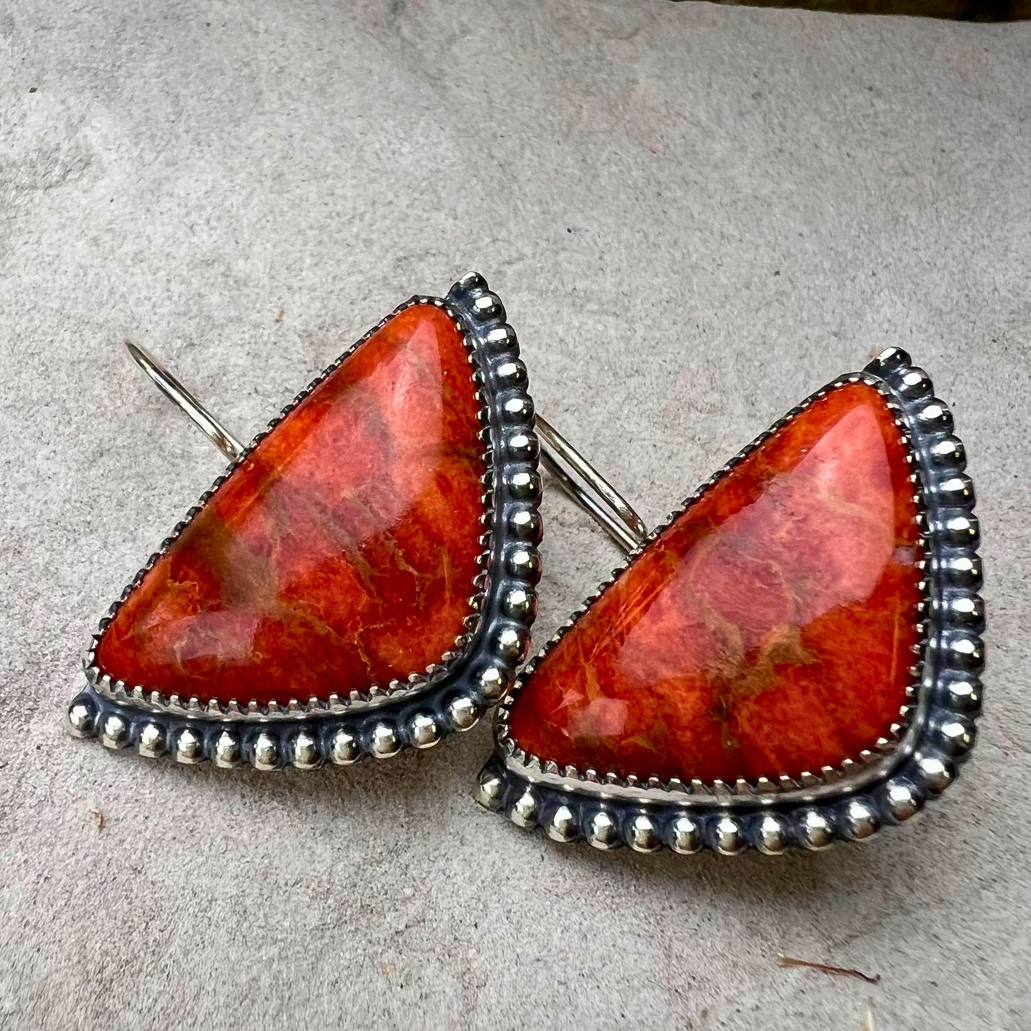 Coral Earrings