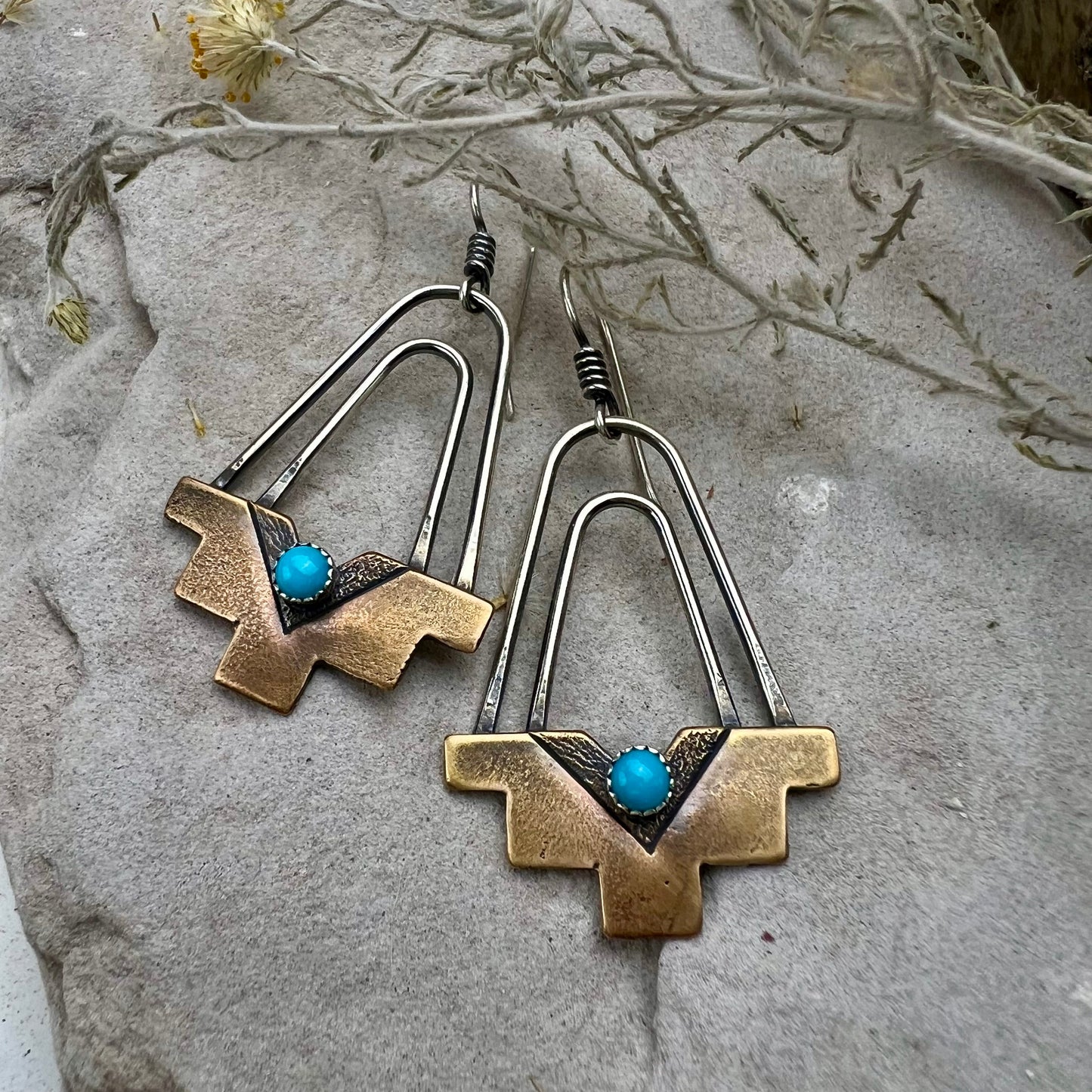 Turquoise Mesa Earrings