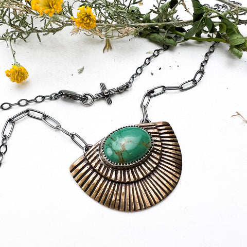 Bronze Desert Rainbow Necklace