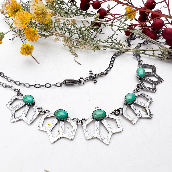 Linked Sage Necklace