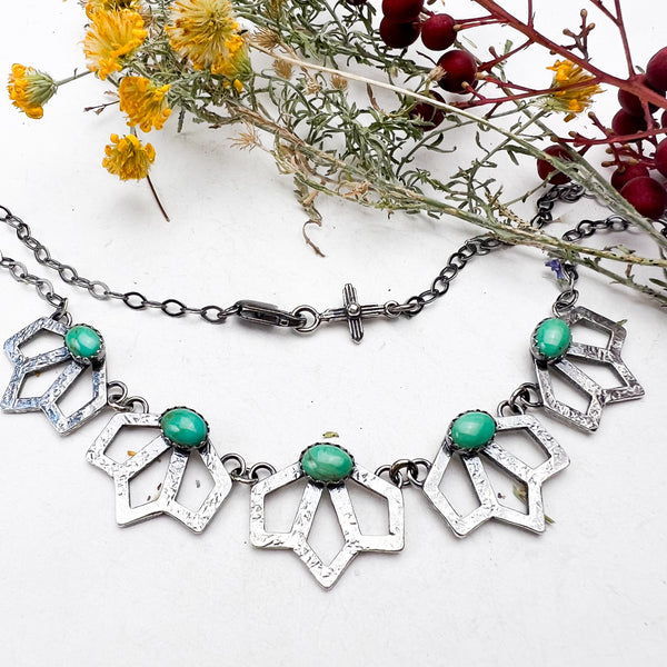 Linked Sage Necklace
