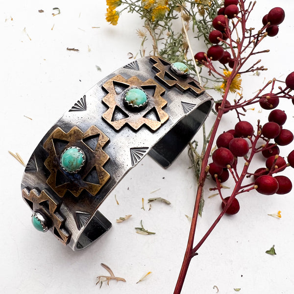 Four Corners Turquoise Cuff