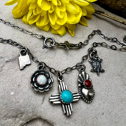 New Mexico Charm Necklace