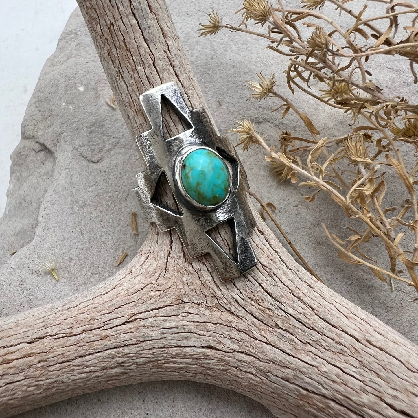 Turquoise Cruz Ring