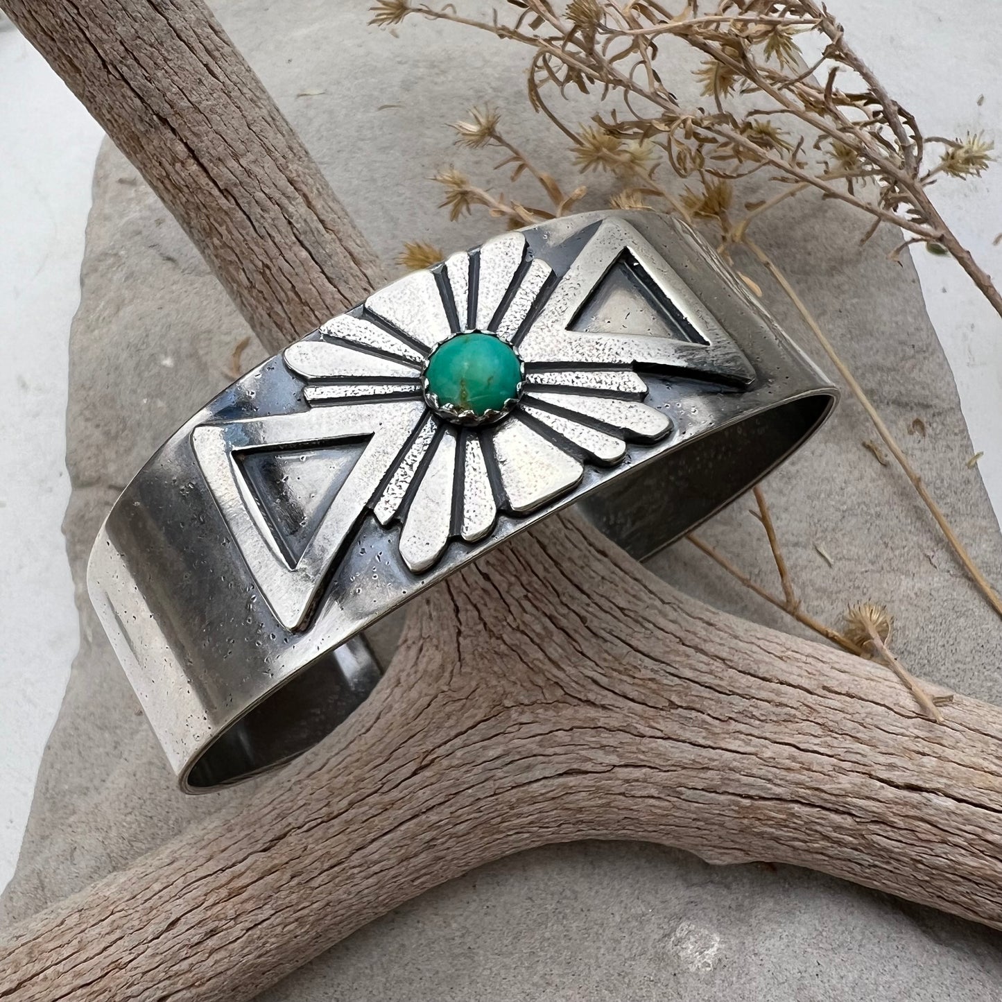 Turquoise Reflections Cuff