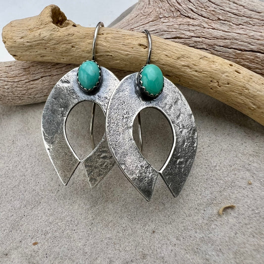 Turquoise Naja Earrings