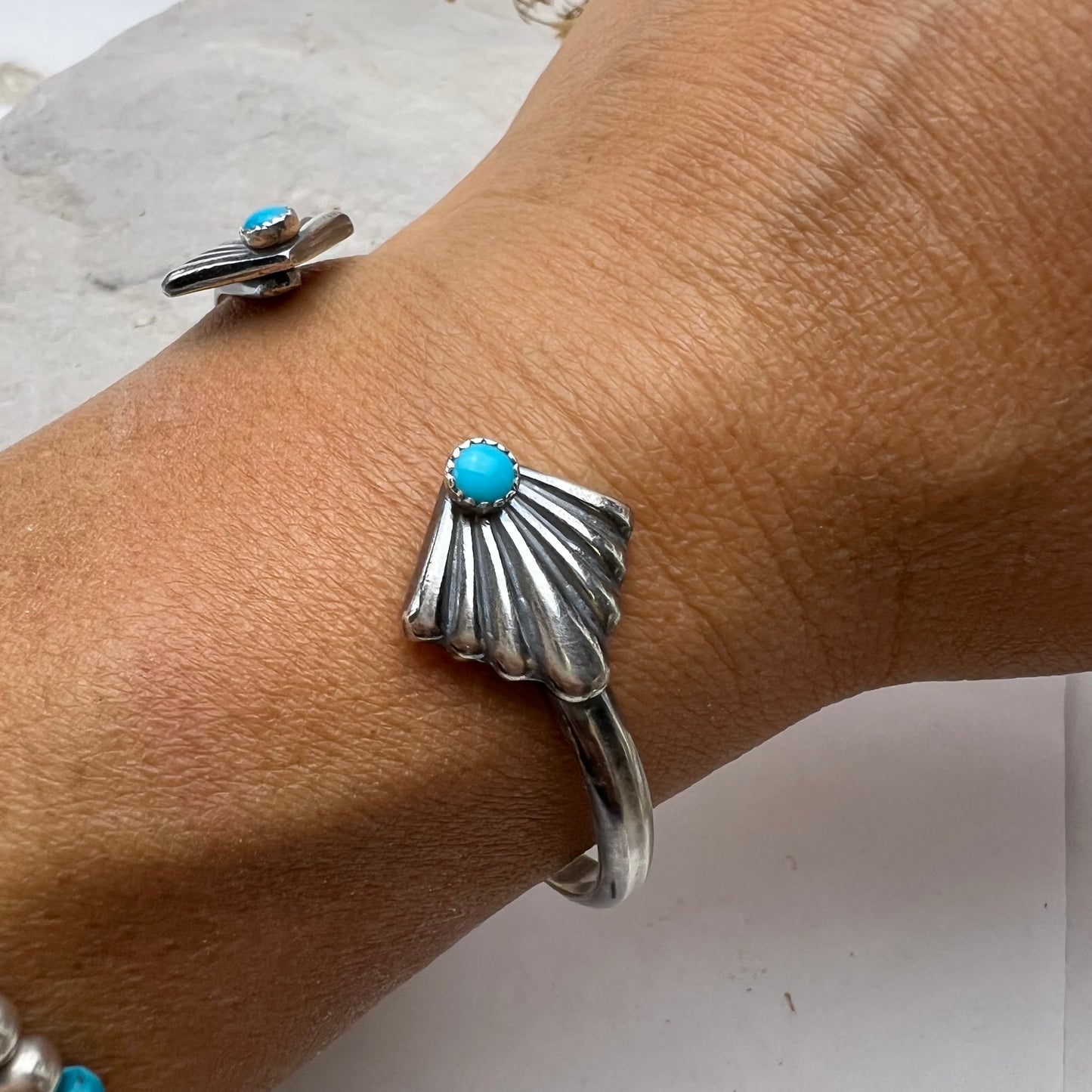 Turquoise Horizon Cuff