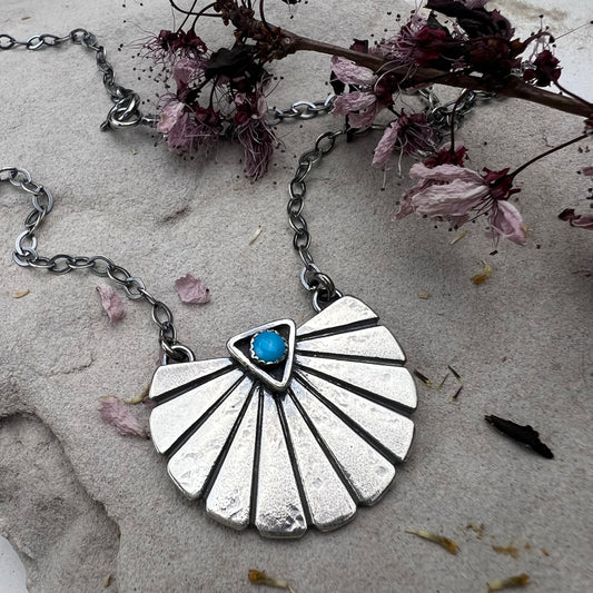 Turquoise Bloom Necklace
