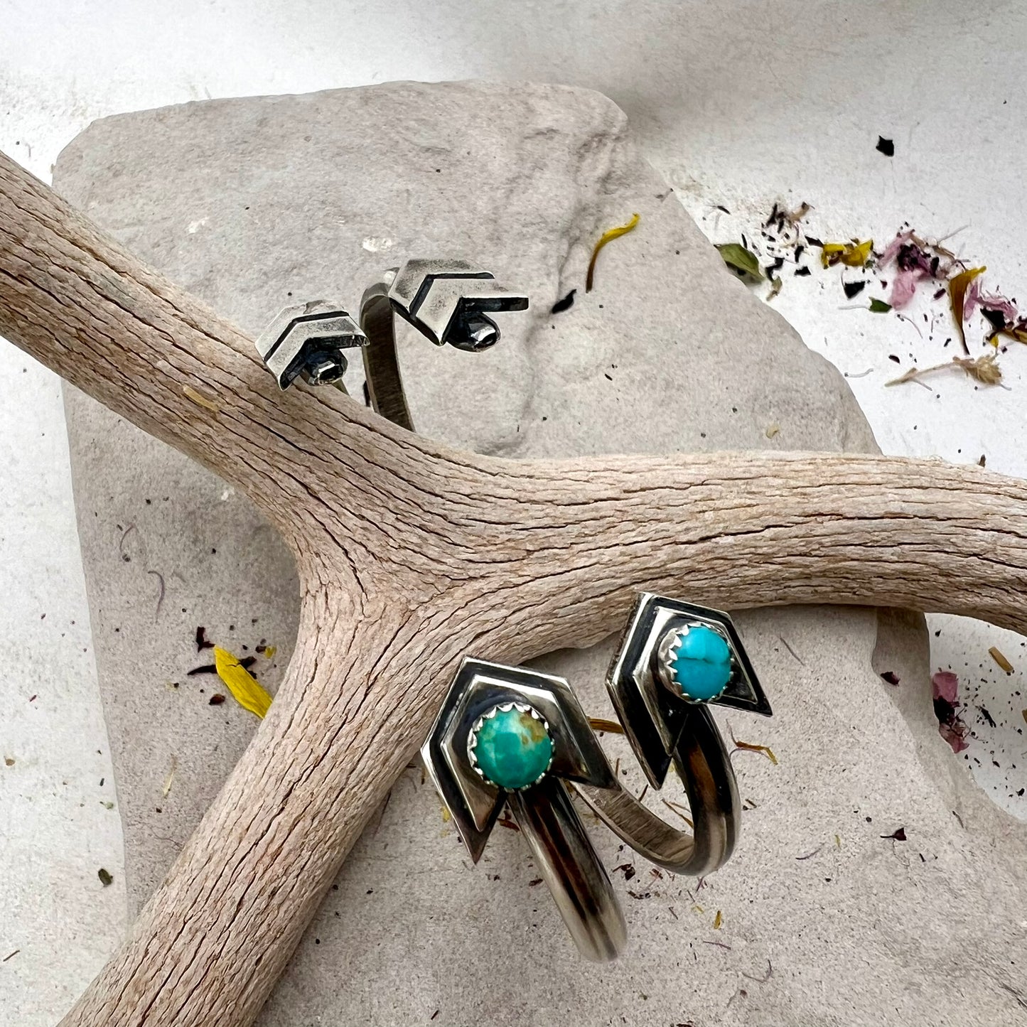 Turquoise Arrow Cuff Bracelet