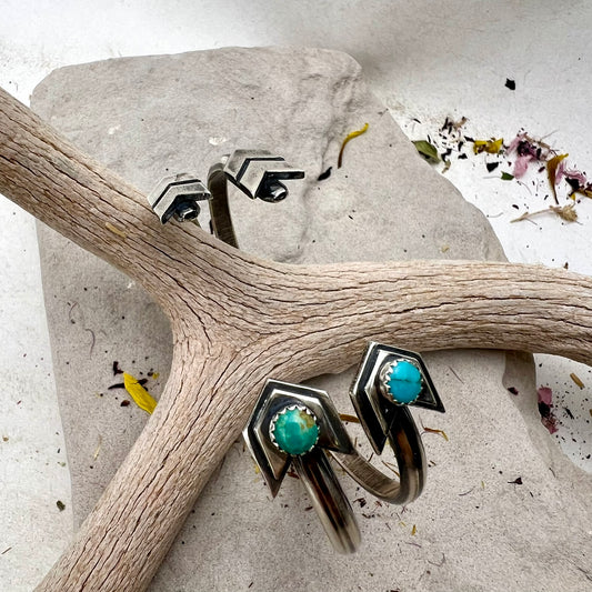 Turquoise Arrow Cuff Bracelet