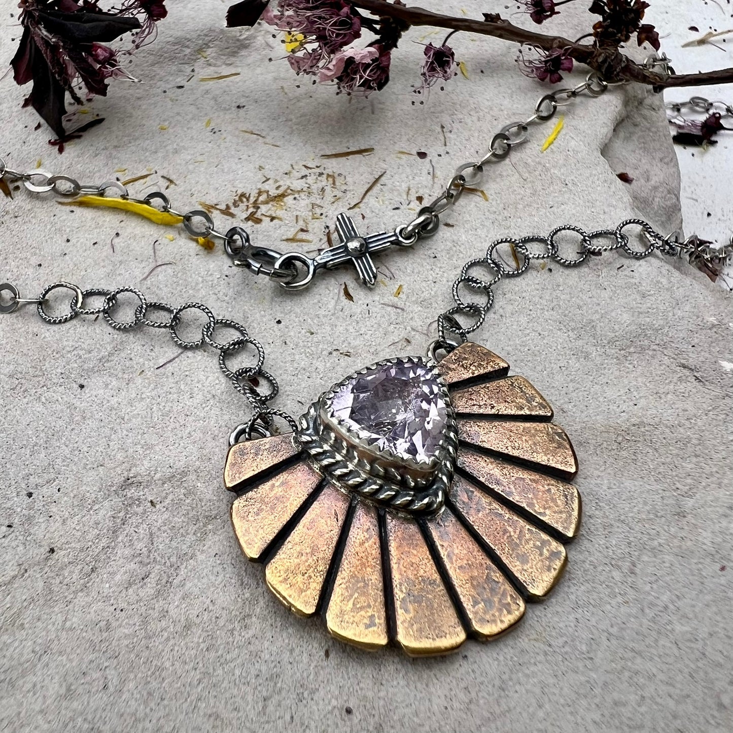 Amethyst Bloom Necklace