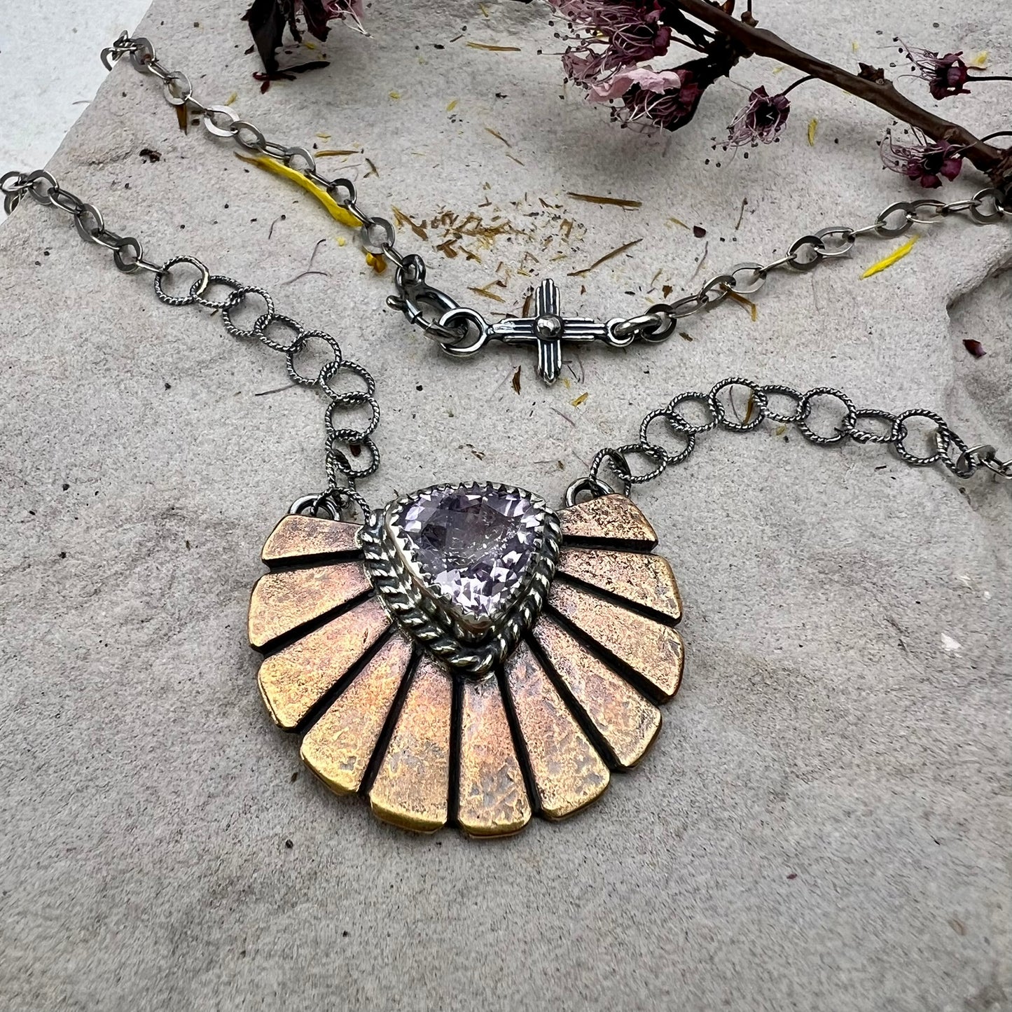 Amethyst Bloom Necklace
