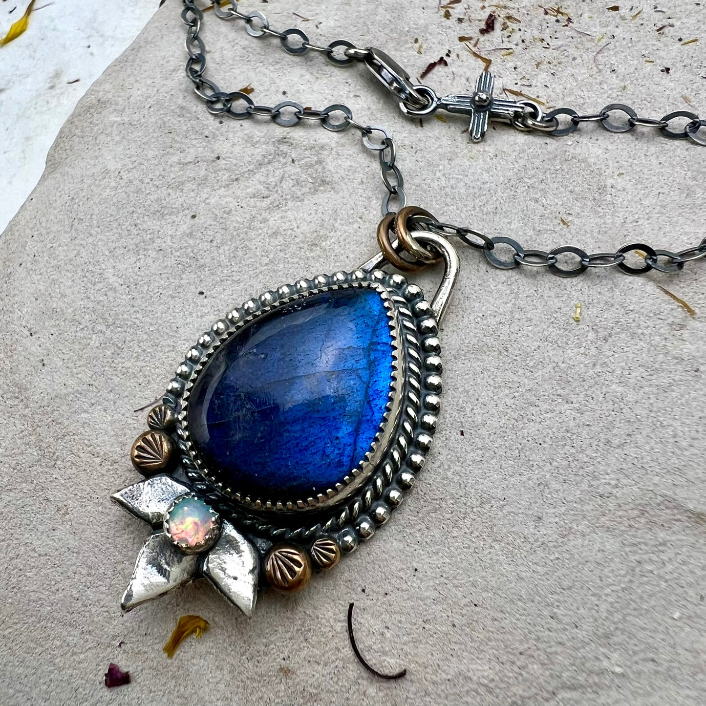 Labradorite Agave Necklace