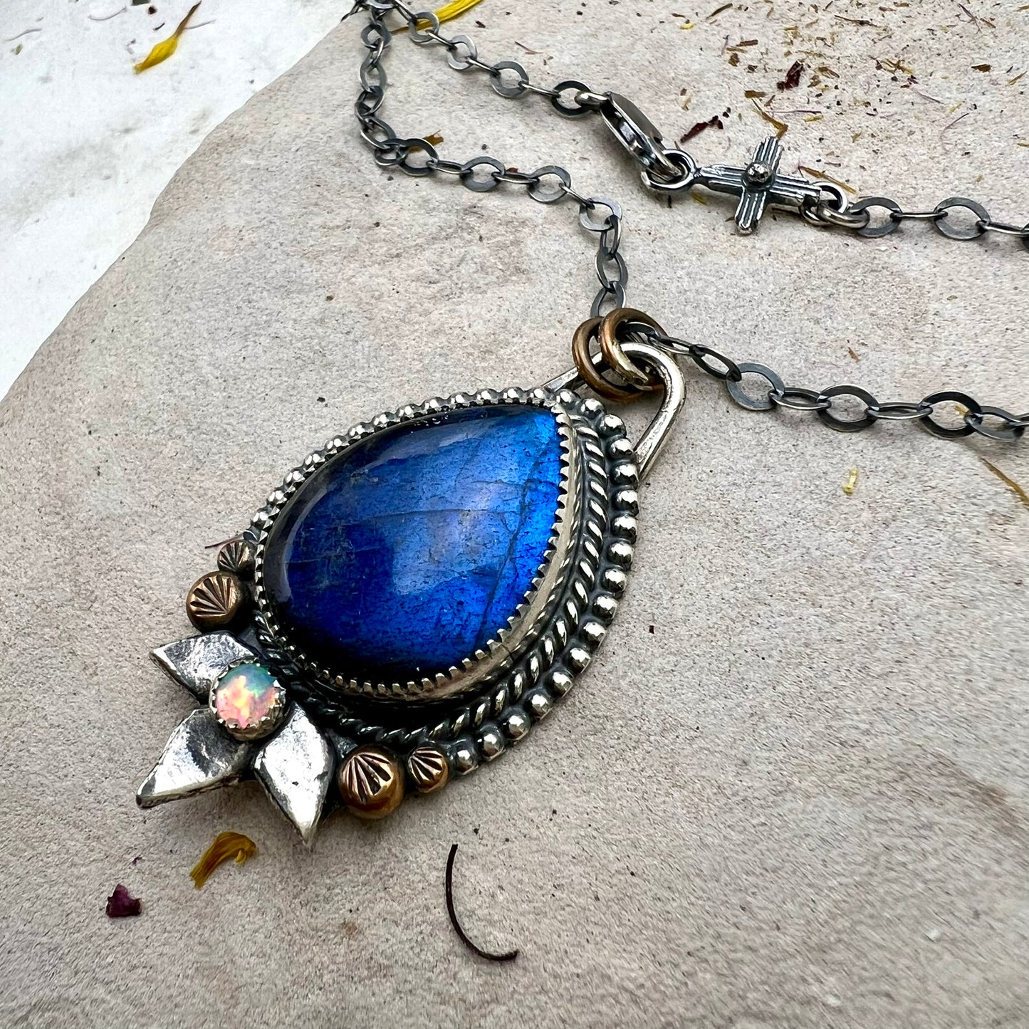 Labradorite Agave Necklace