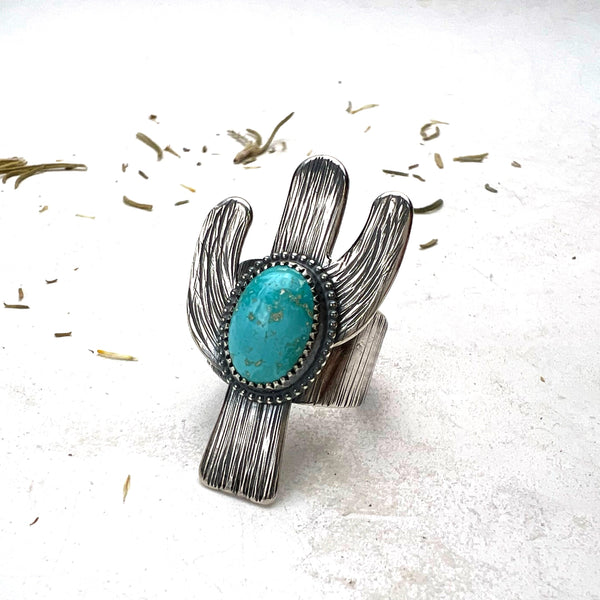 ((Reserved for Cathy)) Saguaro Statement Ring