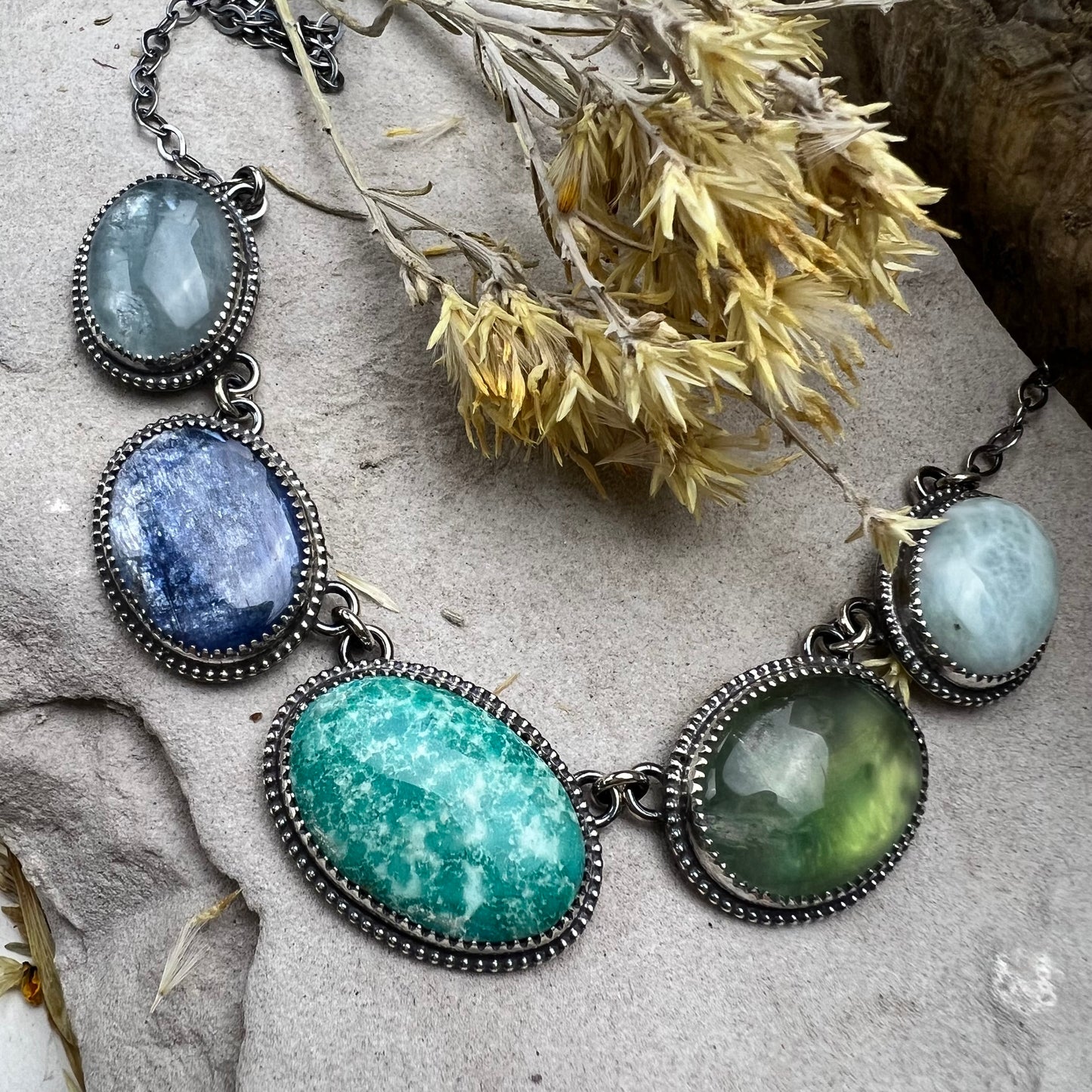 Linked Statement Necklace