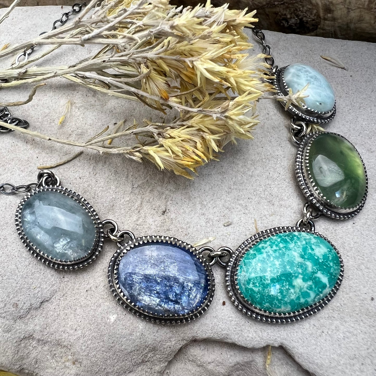 Linked Statement Necklace