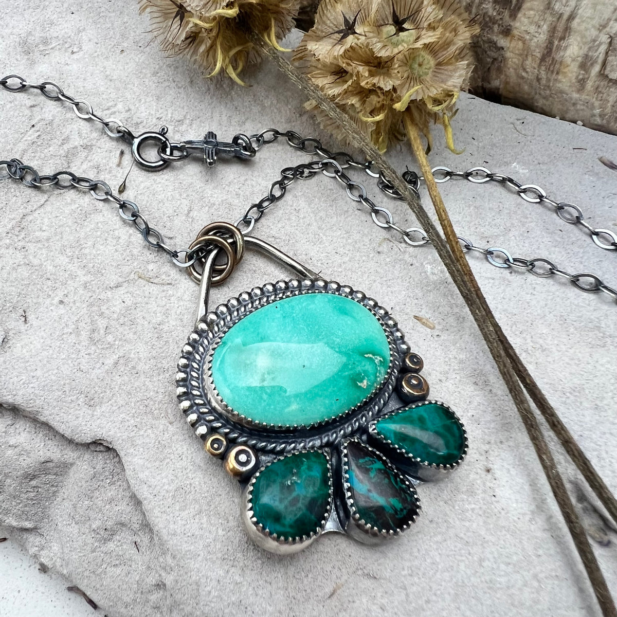 Turquoise Statement Necklace