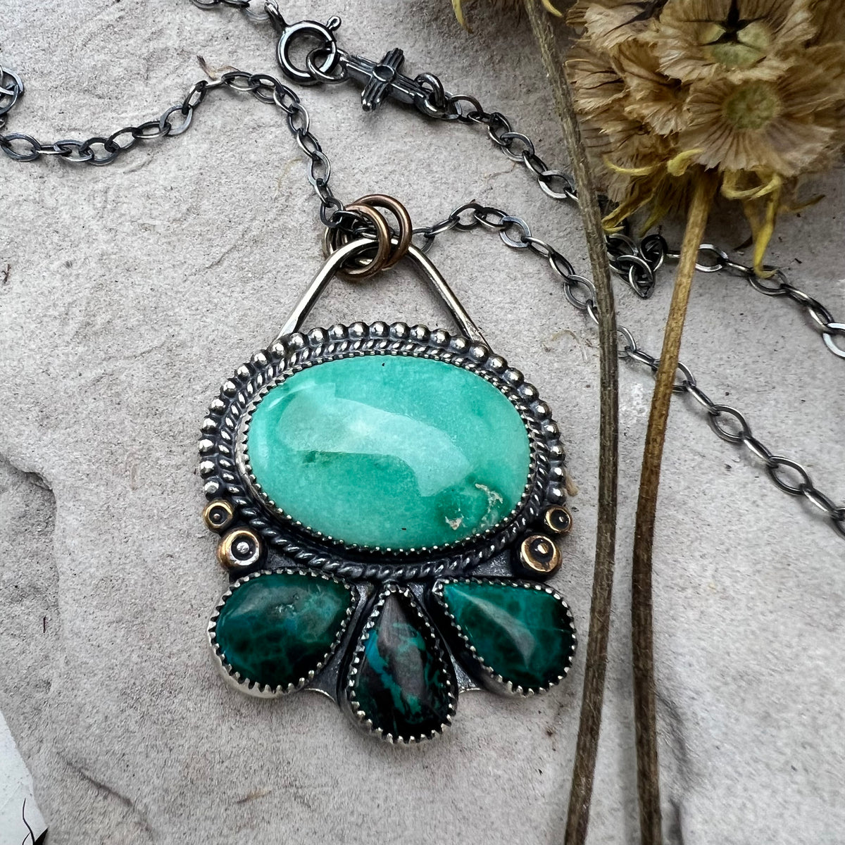Turquoise Statement Necklace