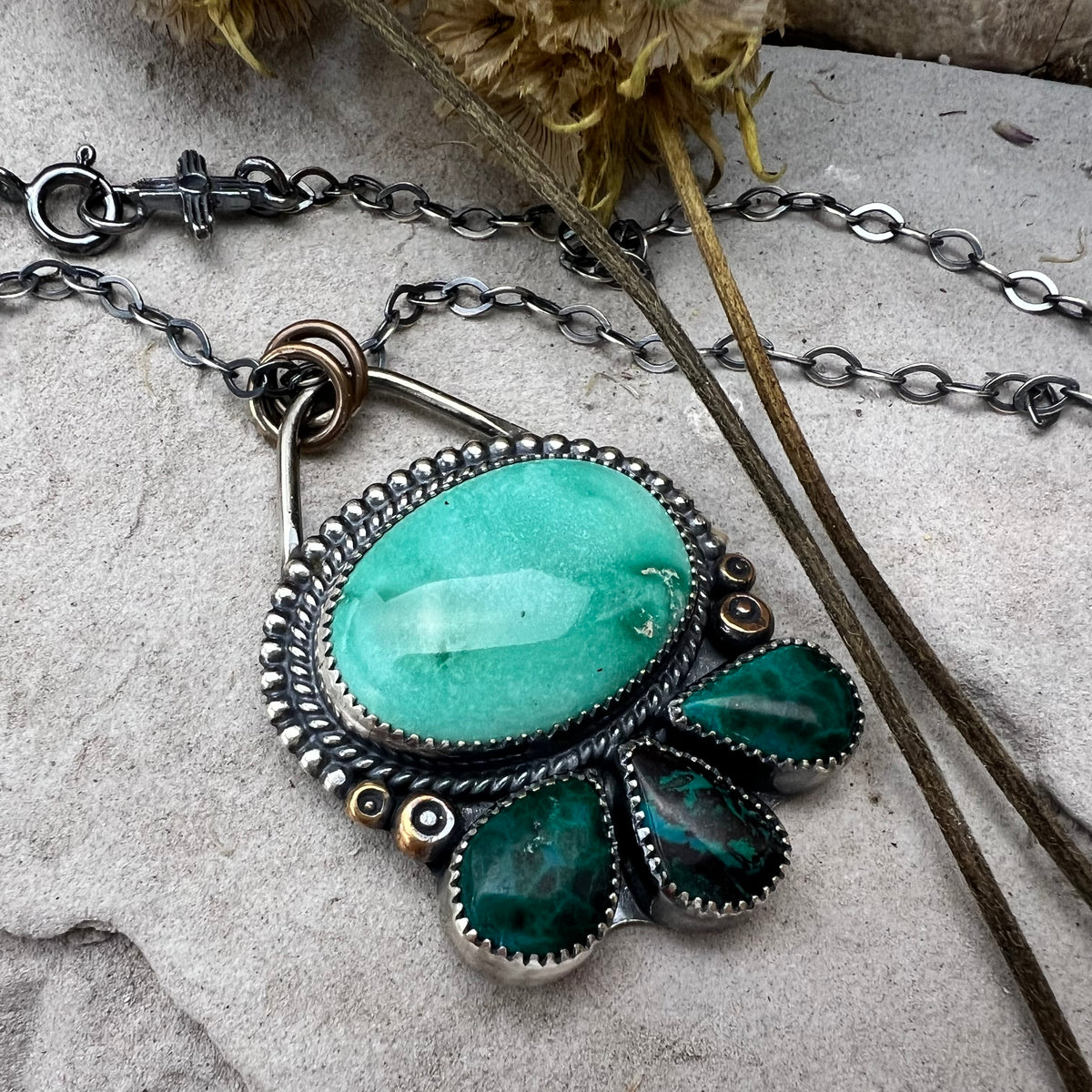 Turquoise Statement Necklace