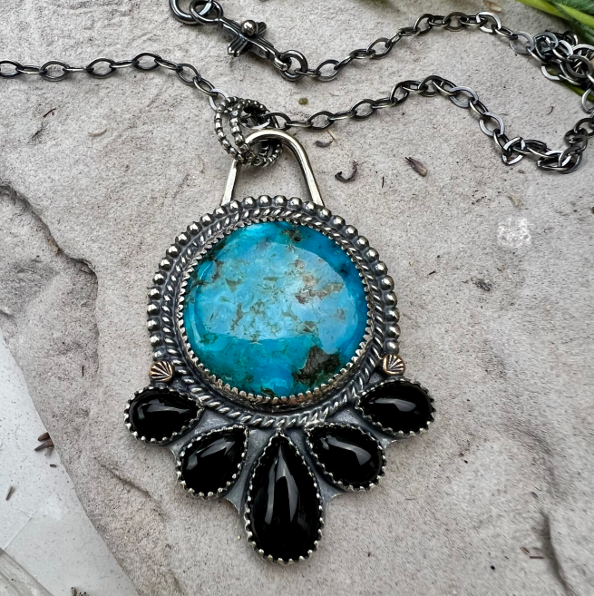 Turquoise Statement Necklace