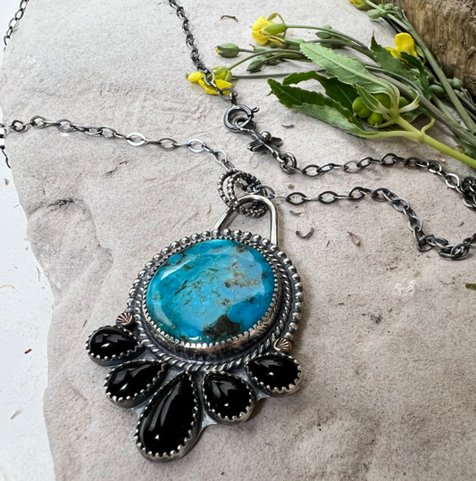 Turquoise Statement Necklace