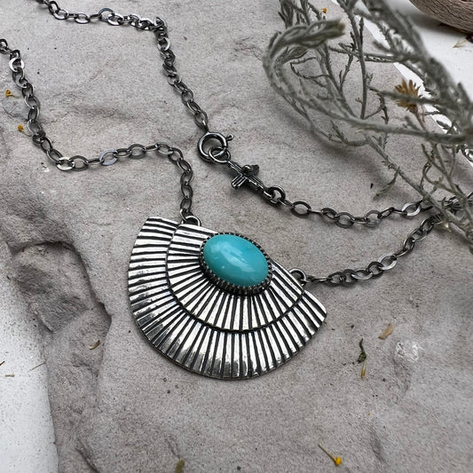 Turquoise Desert Rainbow Necklace
