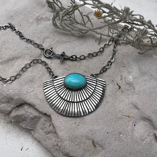 Turquoise Desert Rainbow Necklace