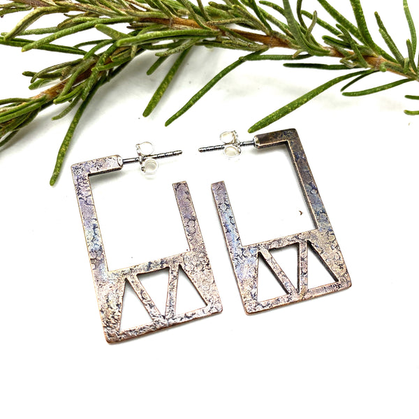 Bronze Canyon Earrings
