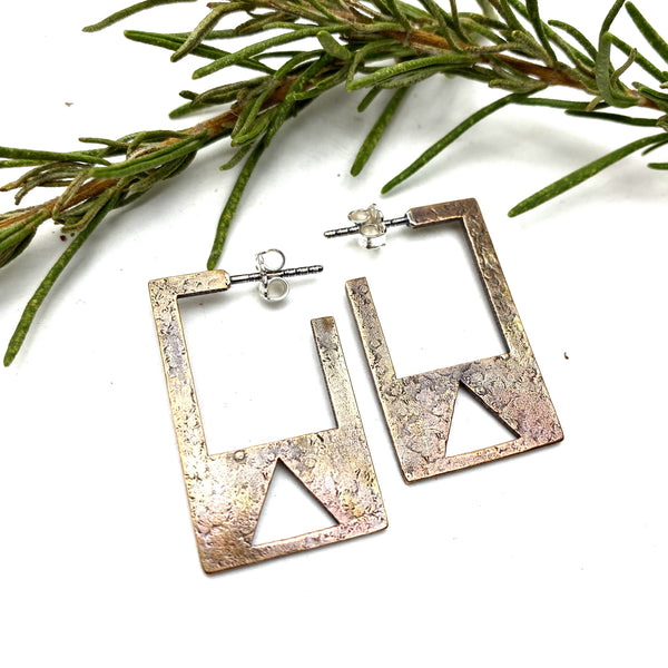Bronze Canyon Earrings