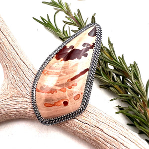 Lahontan Sunset Jasper Statement Ring